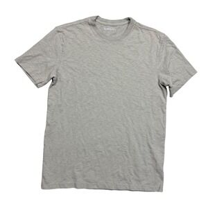 NWOT American Giant Men's Khaki Green Premium Slub Crew Tee Size S Short Sleeve